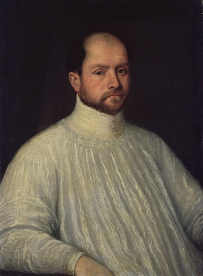 An Ecclesiastic, 1600-10 by Leandro da Ponte Bassano